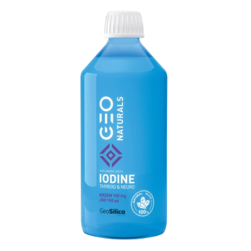 GEONATURALS, SILICA IODINE - Krzem 100mg + Jod 150 µg