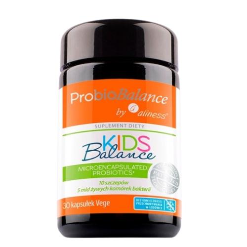 ProbioBALANCE, Probiotyk KIDS Balance 5 mld. x 30 VEGE caps.