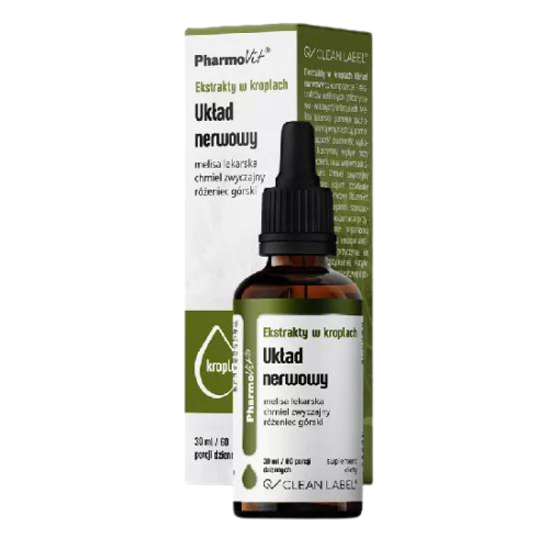 Ekstrakty w kroplach Układ Nerwowy 30ml