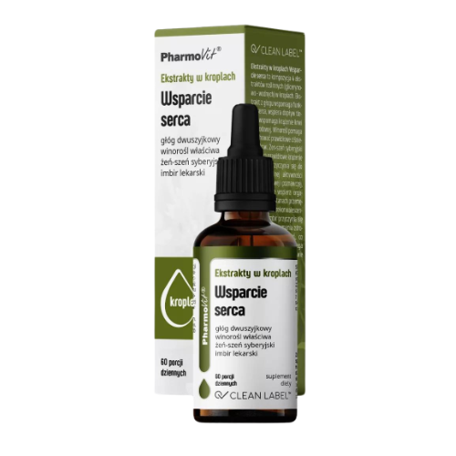 Ekstrakty w kroplach Wsparcie serca 30ml