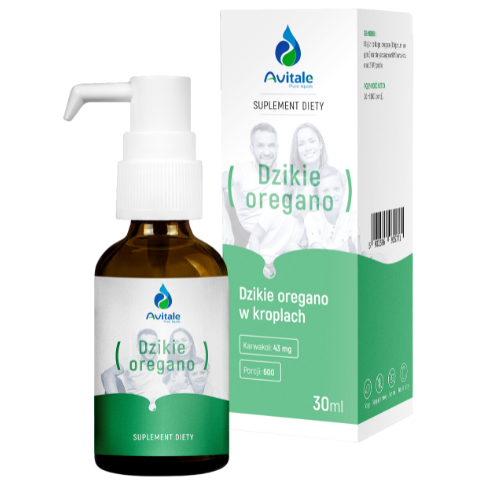 Dzikie oregano 100% naturalny olej, 90% Naturalnego karwakrolu 