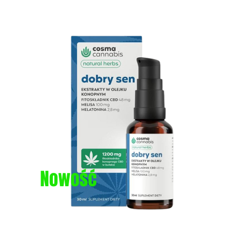 COSMA CANNABIS DOBRY SEN NATURAL HERBS 