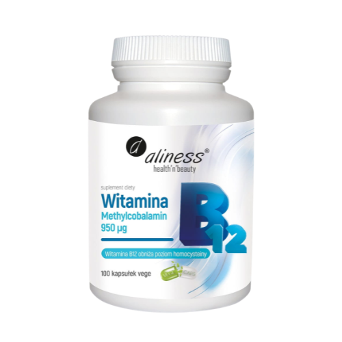 Witamina B12 Methylcobalamin 950µg x 100 kaps.