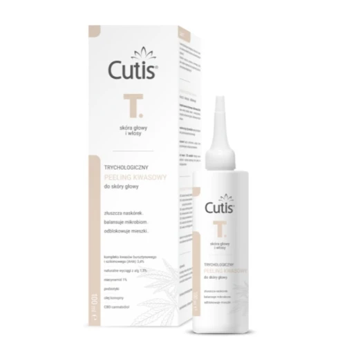 CUTIS T-TRYCHOLOGICZNY peeling kwasowy do skóry głowy 100 ml