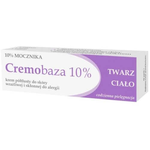 Cremobaza 10% Krem półtłusty hipoalergiczny 30g