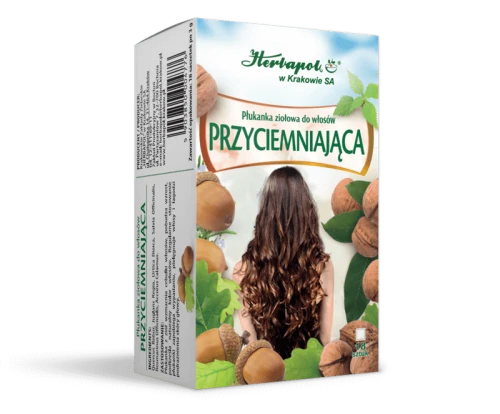 Płukanka ziołowa do włosów PRZYCIEMNIAJĄCA