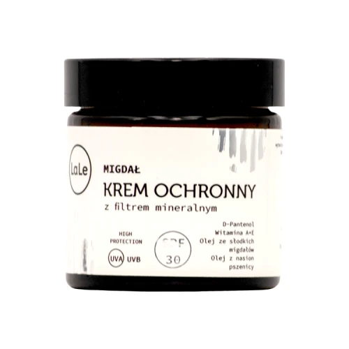 Krem ochronny z filtrem mineralnym UVA/UVB – SPF 30 - 60 ml data ważności: 01.07.2026
